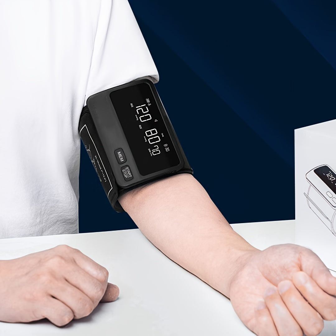 BSXIN Smart Upper Arm Blood Pressure Monitor With Large Screen