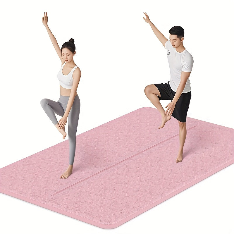 Yoga Mat Non-Slip TPE for Home Studio Workouts All Floors