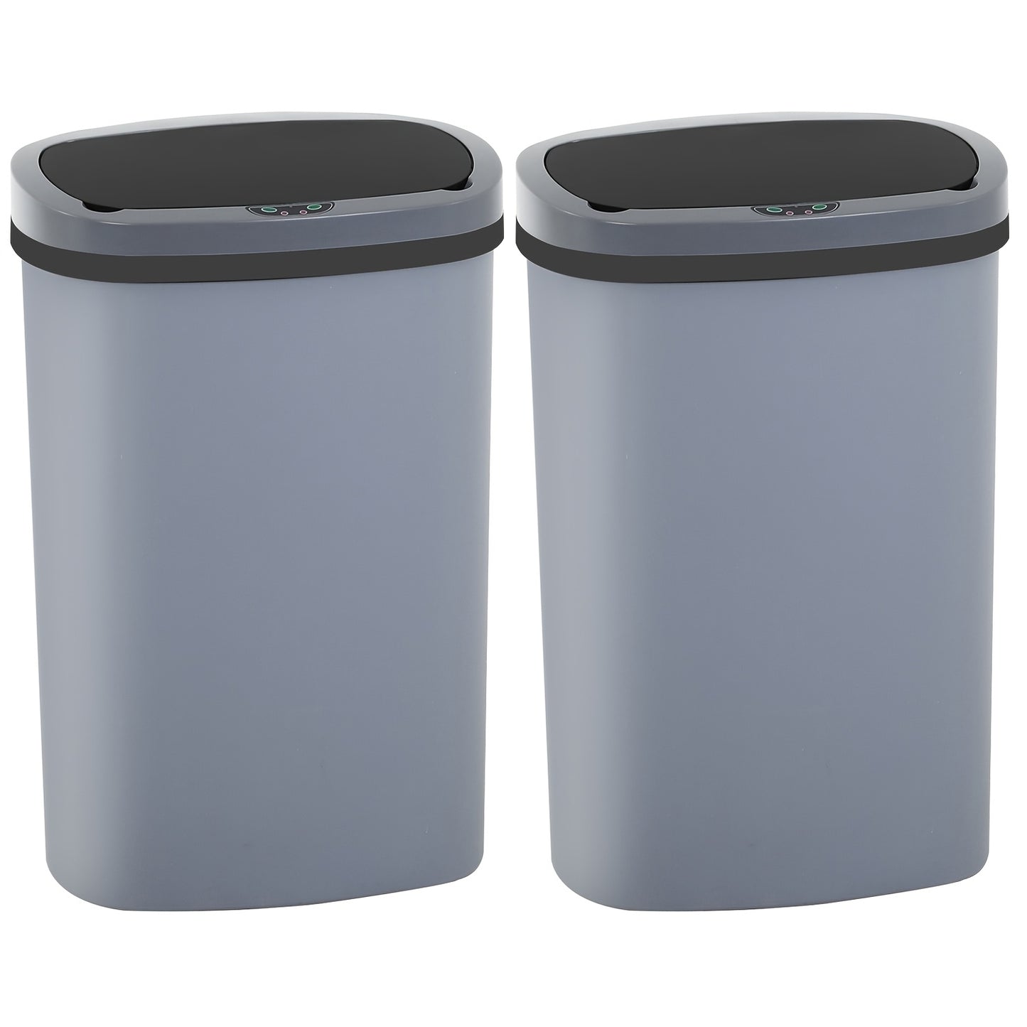 DOPINMIN Touchless Trash Can With Automatic Sensor Plastic Waste Bin