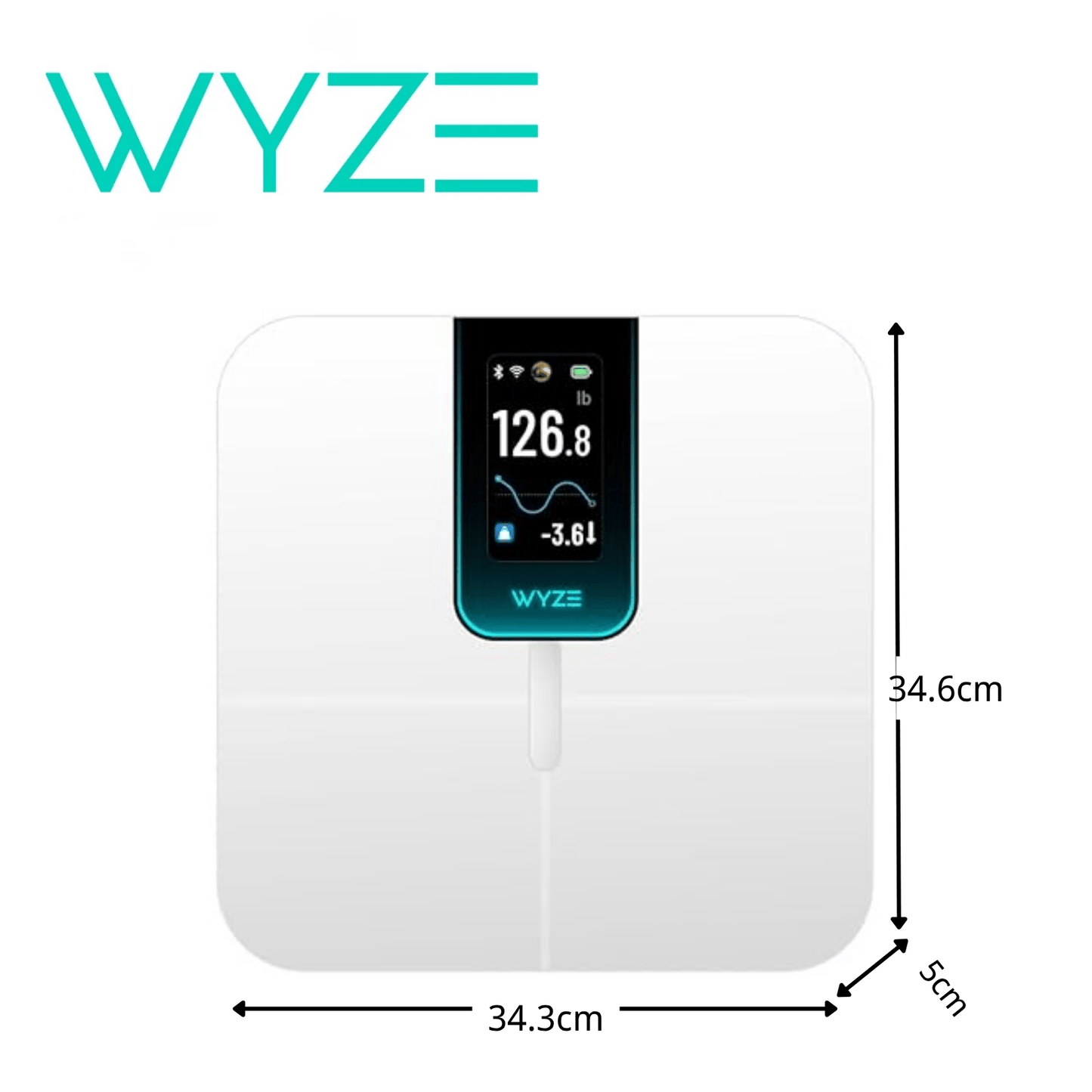 Wyze Scale Ultra Smart Scale With 4.3 Inch Display