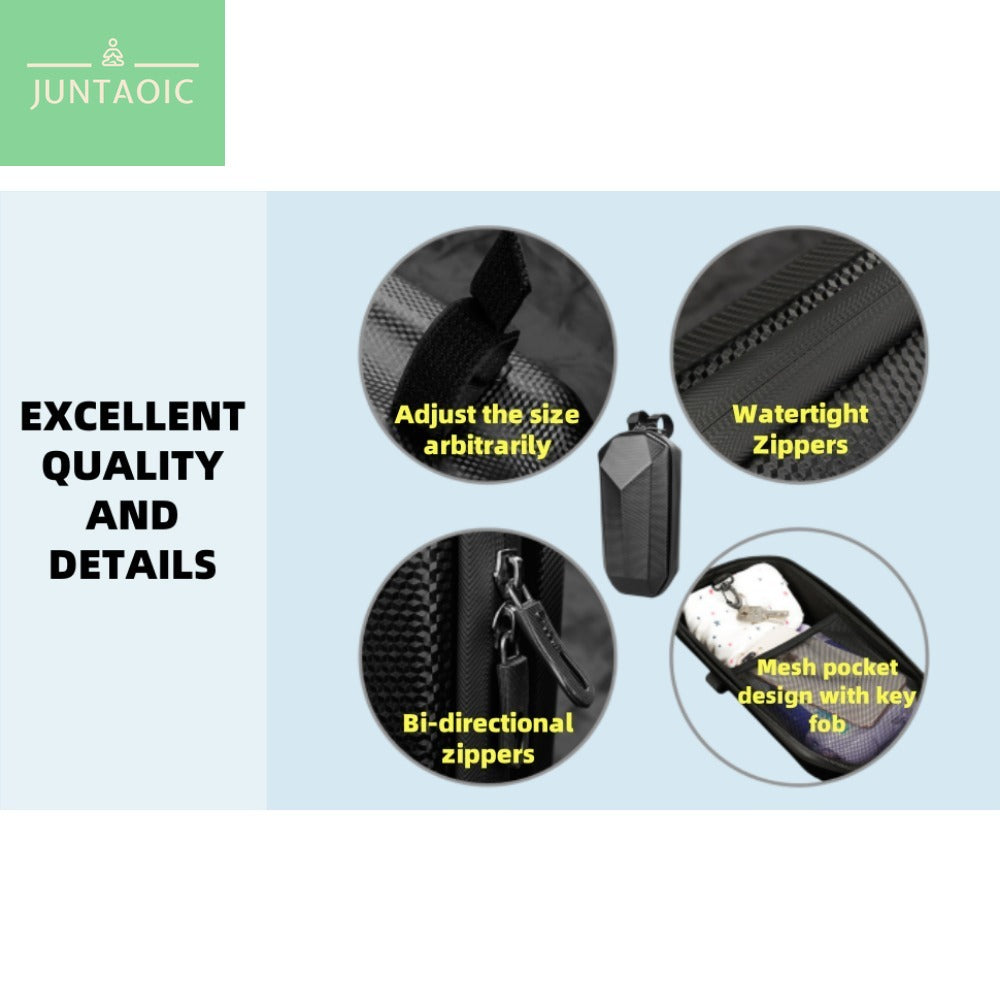 JUNTAOIC Electric Vehicle Handlebar Bag, Large-Capacity Waterproof