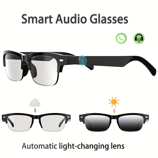 Smart Glasses Auto-Dimming Lenses For Outdoor Activities