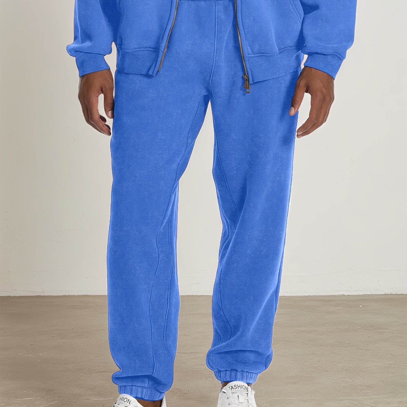FAIABLE Sweatpants With Pockets, Cotton Blend Regular Fit