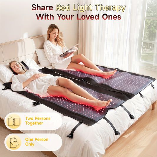 KAOUDT Red Light Therapy Pad Dual Wavelength 660nm 850nm