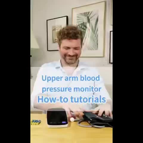 ALPHAMED Automatic Digital Blood Pressure Monitor Curved Screen