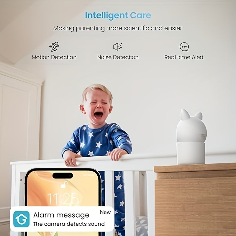 IEGEEK Video Monitor 1080P FHD with Night Vision and WiFi