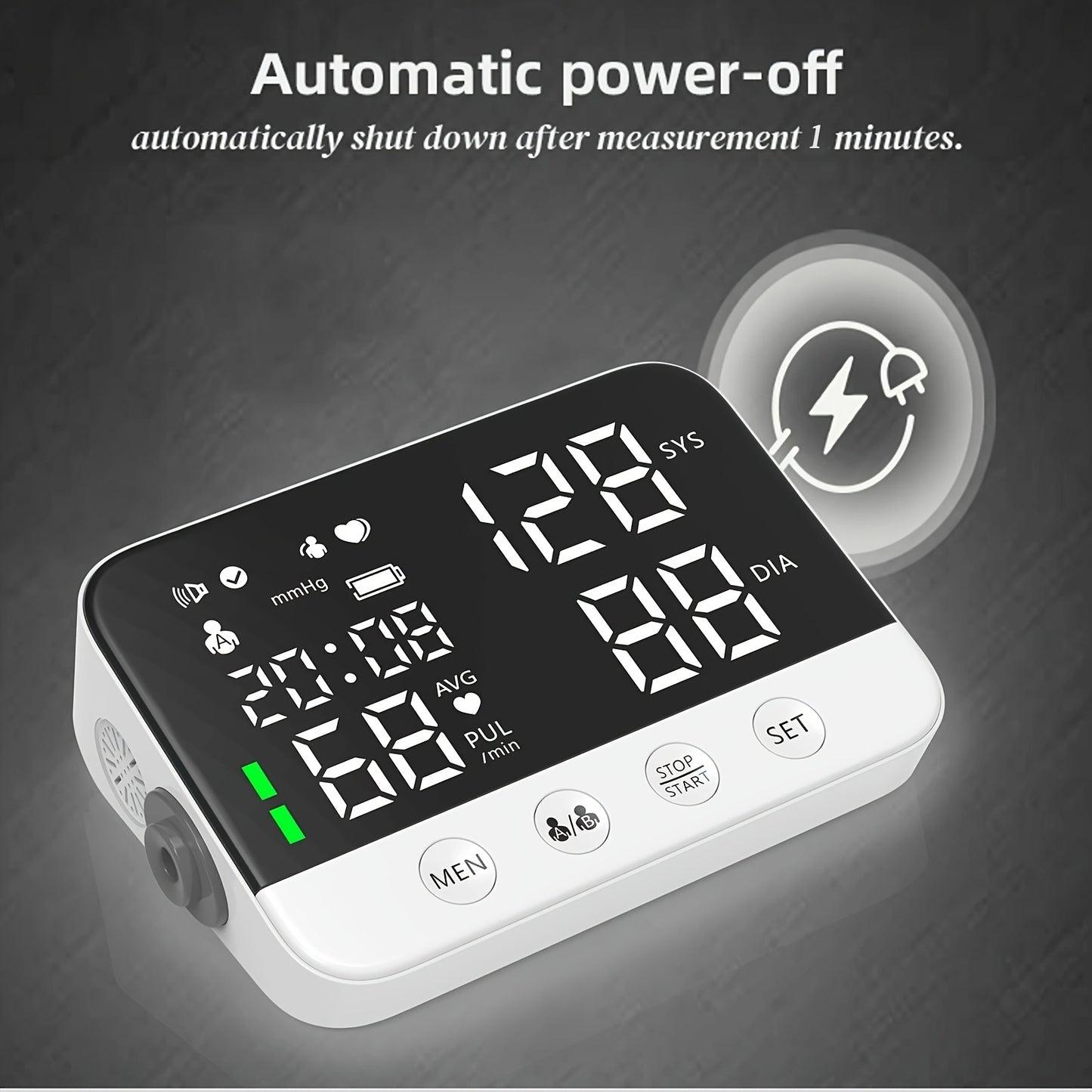 Chang Kun Digital Blood Pressure Monitor With Voice Guidance