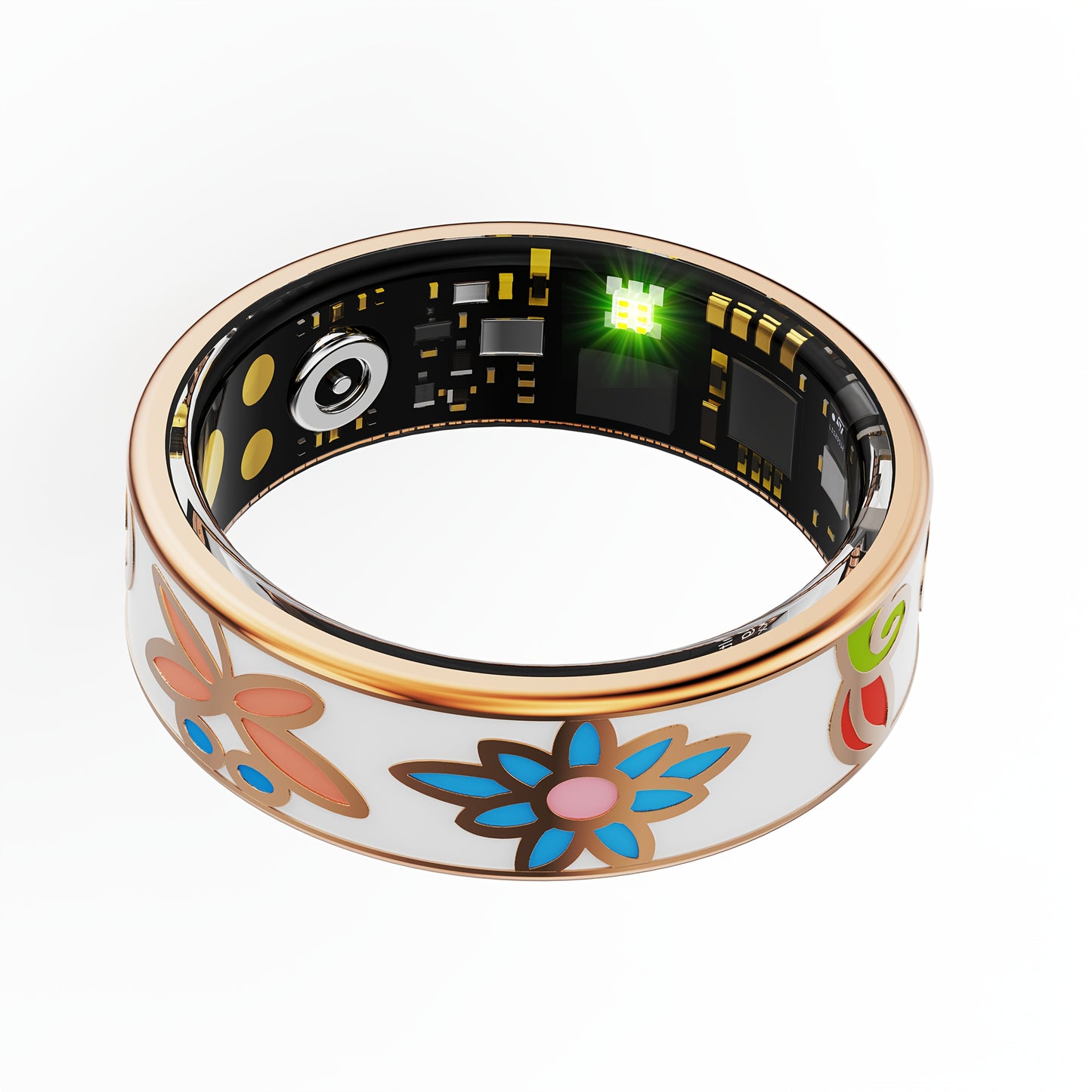 Smart Ring Sleep Monitor For iOS Android Wearable Tech