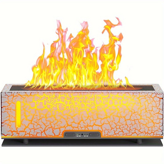 DIFFUSERLOVE Diffuser Crackle Floral Aroma Diffuser for Home