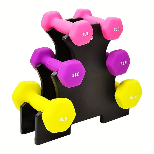 Brandon-Super Dumbbell Set Hexagonal Shape For Home Workouts