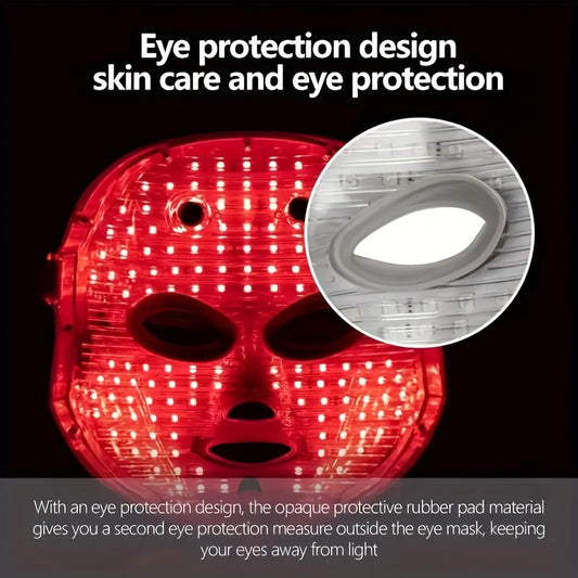 Electric Beauty Facial Mask Device Featuring 7 Color Options for Skin Care