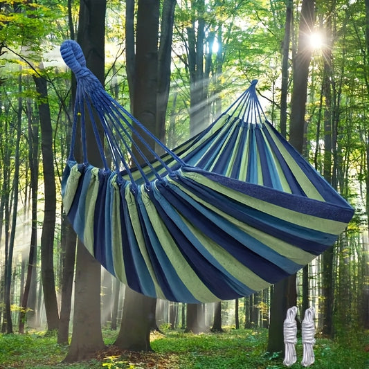 Tusheng Hammock Bohemian Canvas With Anti-Tipping Support