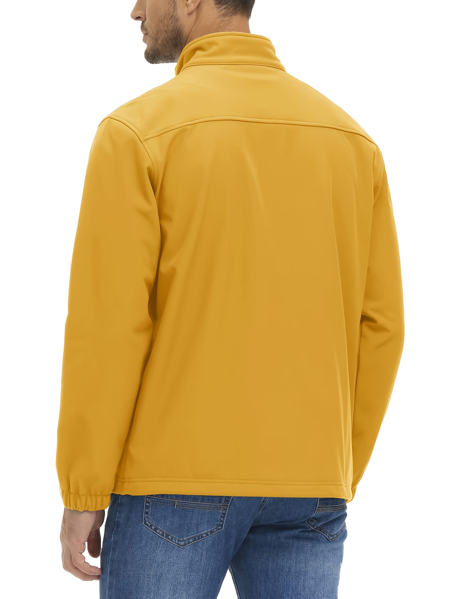 MAGNIVIT Men's Winter Softshell Jacket Windproof Lined Fleece