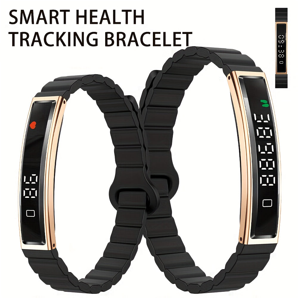 Smart Bracelet for Women Men, Activity and Fitness Tracker with Calories, Sleep Tracking, Exercise Monitoring, Step Counting, Health Monitoring for iPhone Android, IPX8 Waterpool Intelligent Bracelet - Perfect Gifts for Famil