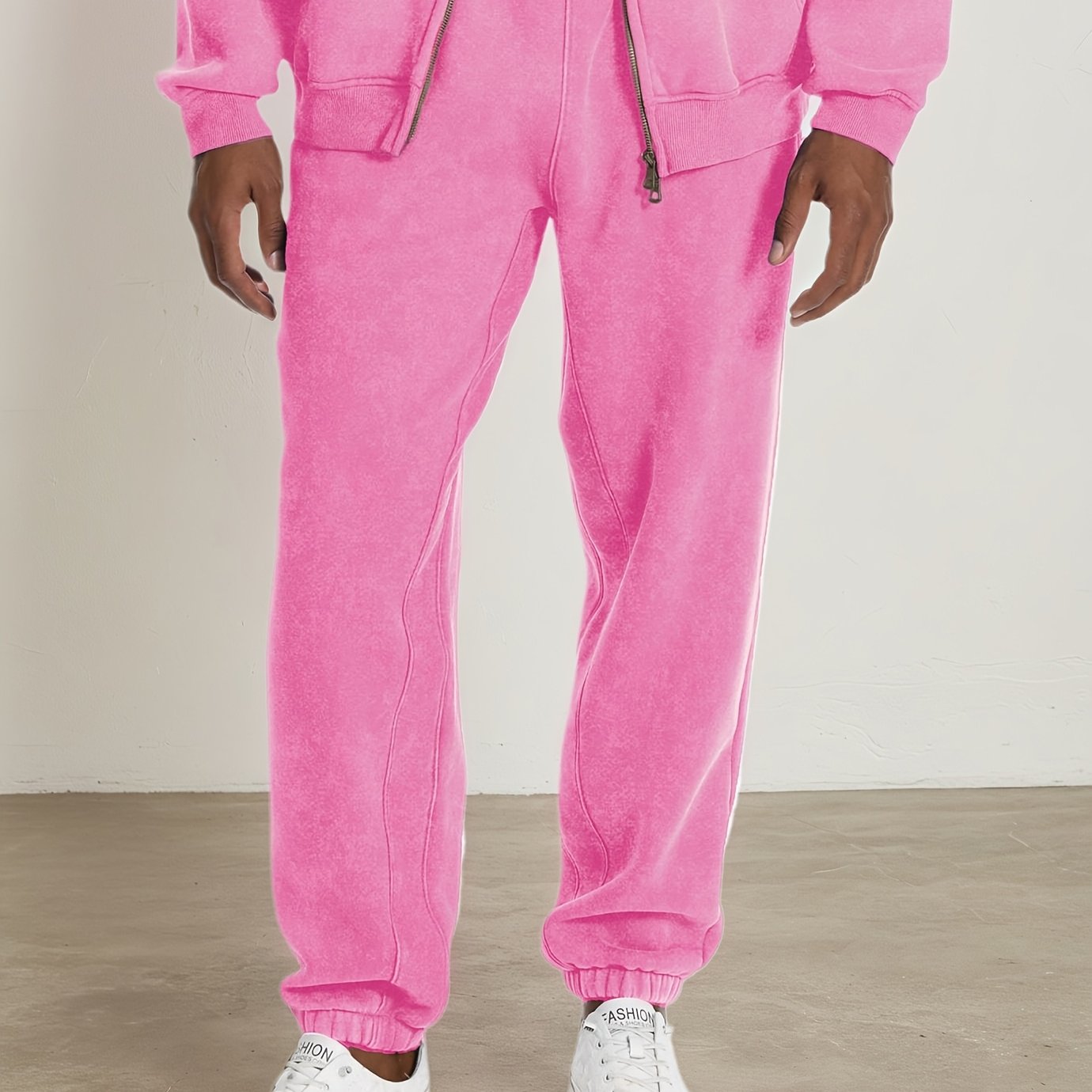 FAIABLE Sweatpants With Pockets, Cotton Blend Regular Fit
