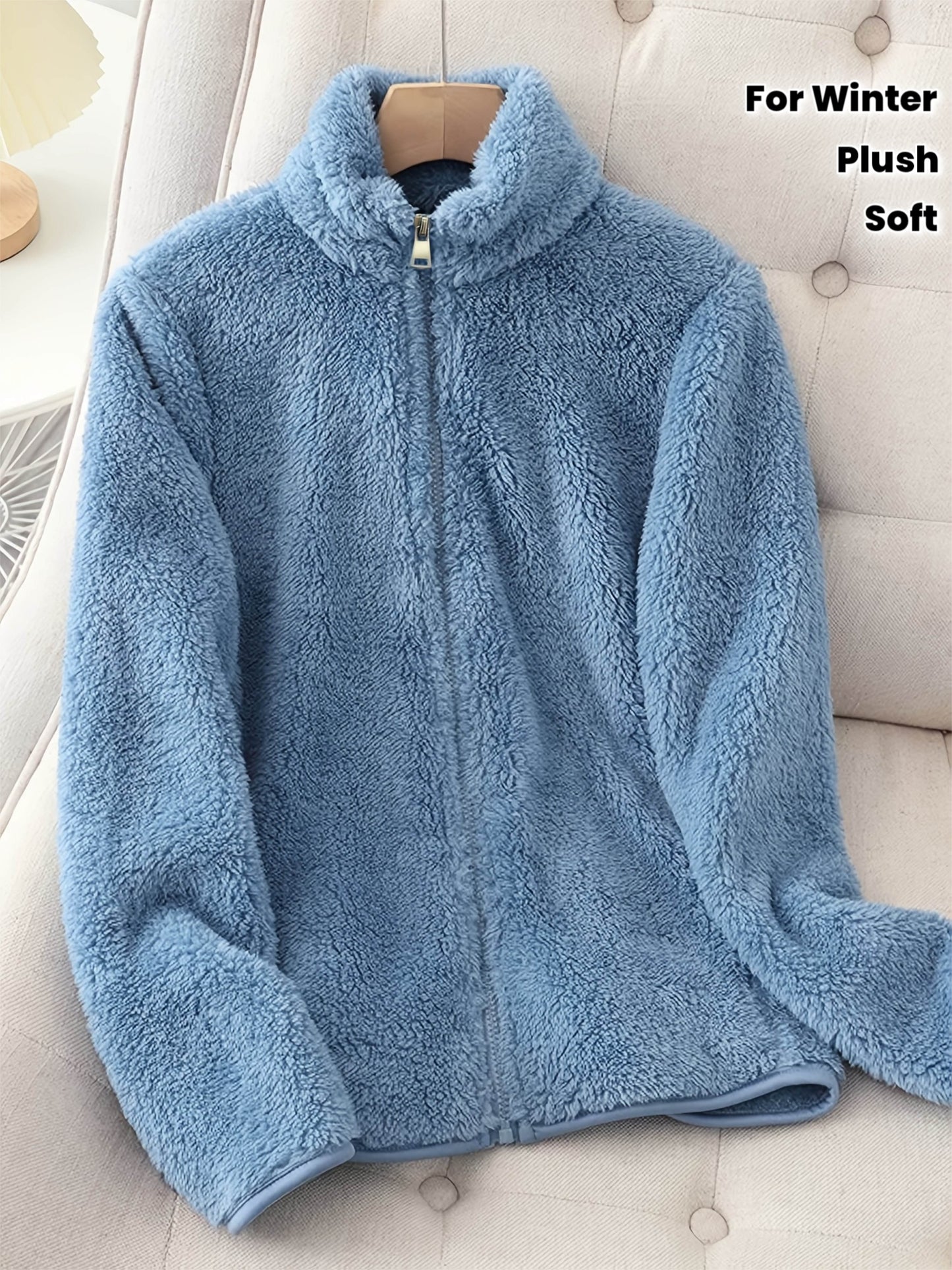 Women's Coat Full Zip For Everyday Casual And Formal