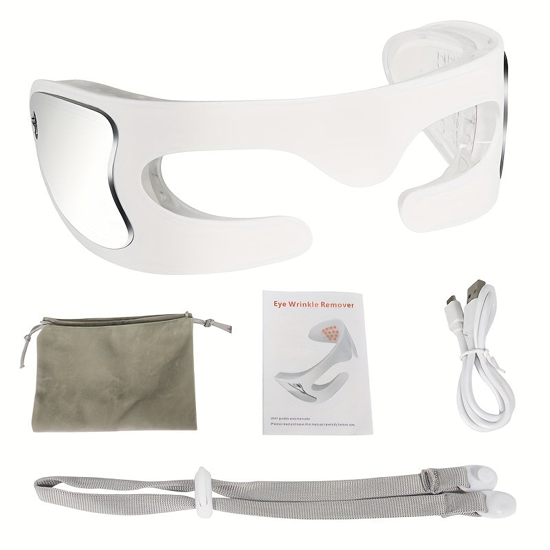 Eye Massage Device, Portable for Home Use, Red Light Vibration, Eye  Relief And Beauty Equipment, Relax, Reducing Dark Circles And Puffy Eyes. The Best Choice for Gifting On Mother's Day, Valentine's Day, Halloween And Christ