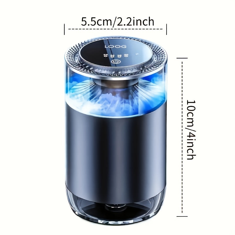 Nebulizing Aromatherapy Diffuser With Intelligent Light Switch