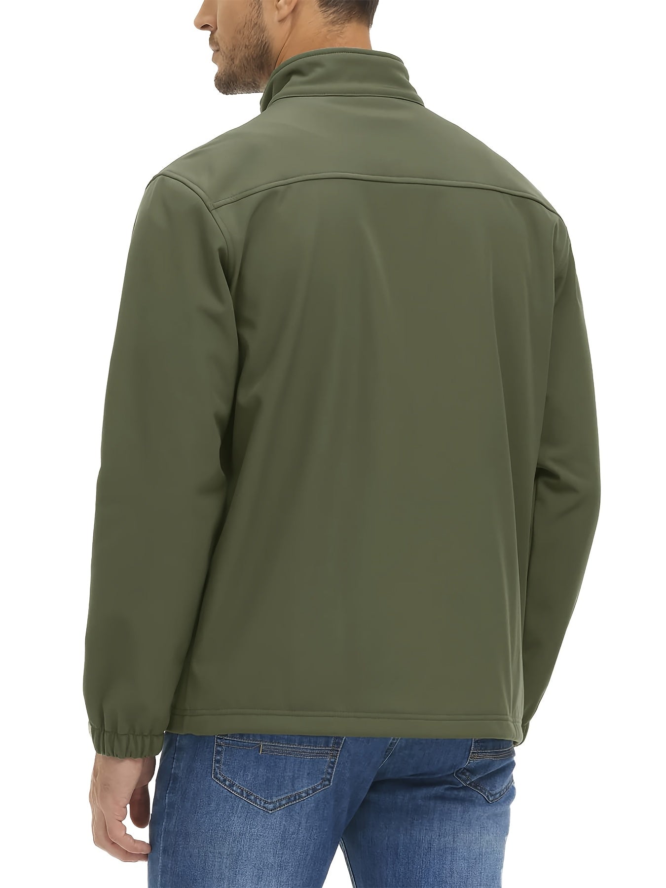 MAGNIVIT Men's Winter Softshell Jacket Windproof Lined Fleece
