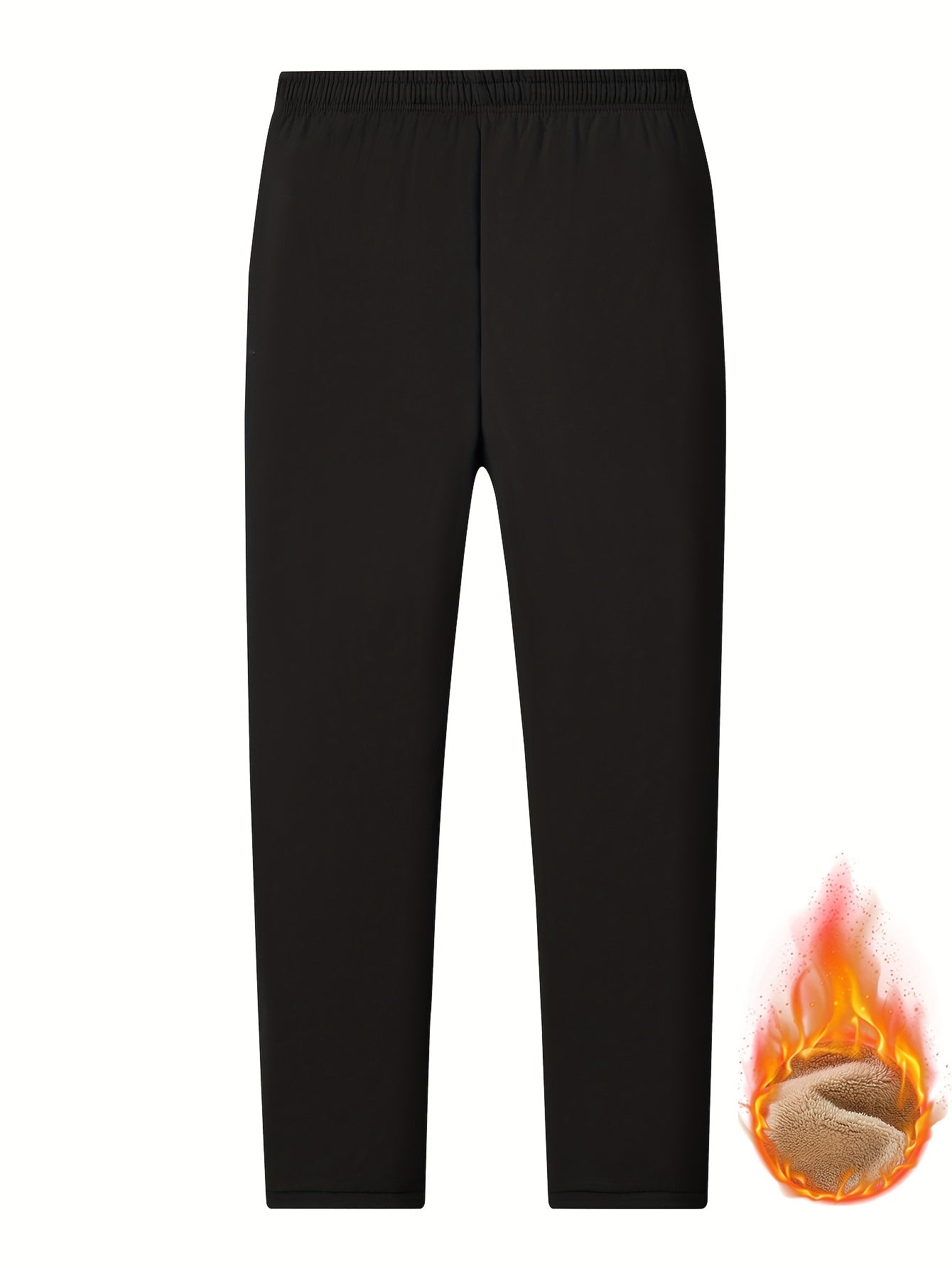 Sweatpants Thermal For Outdoor Activities Zipper Pockets