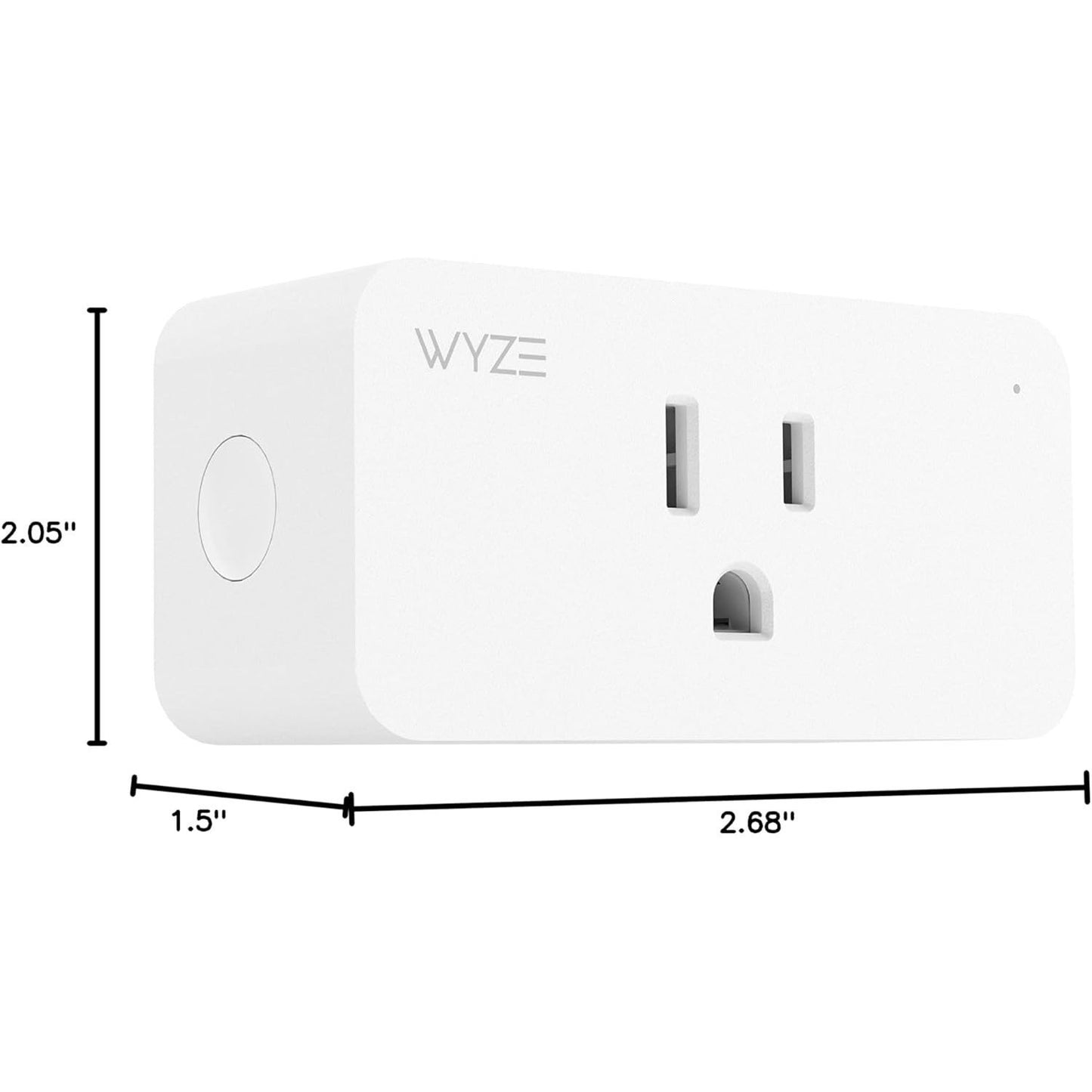 Wyze Plug 2-Pack WiFi Smart Plugs Works With Alexa