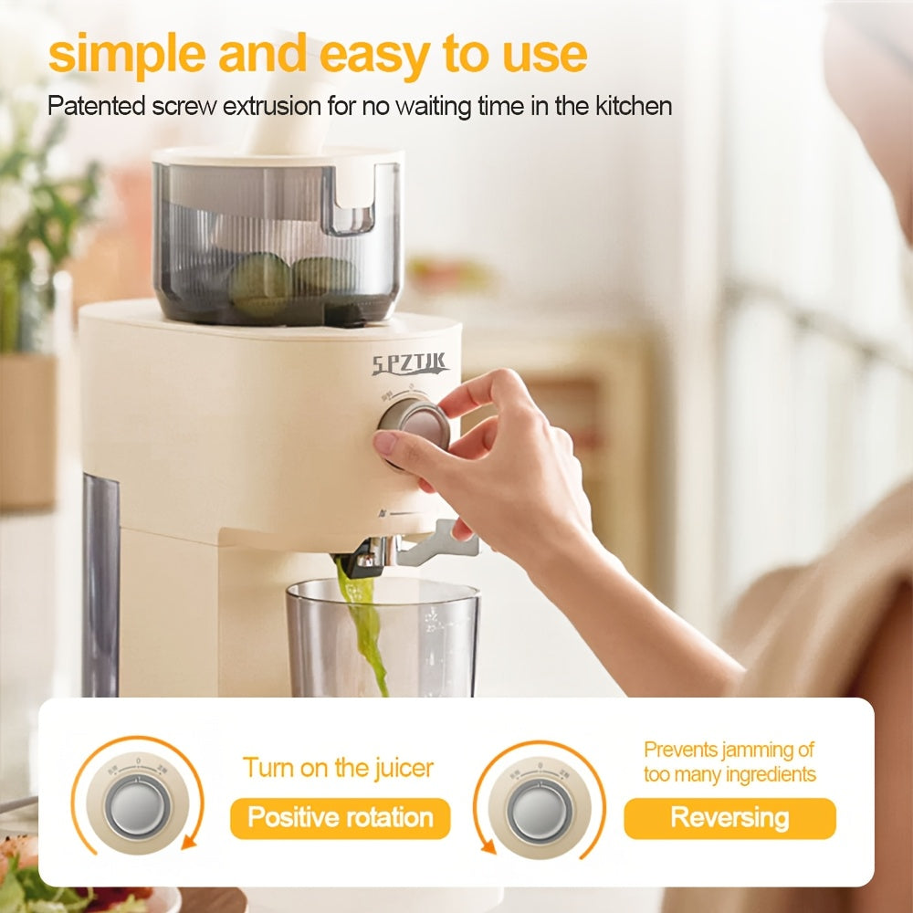 5.12in Wide Mouth Juicer Extractor, Powerful Centrifugal Juicer Machine for Vegetables & Fruits, Easy to Clean, Detachable, High Juicing Rate, Fast Juicing Speed, Christmas Decorations, Christmas Gifts Juicer