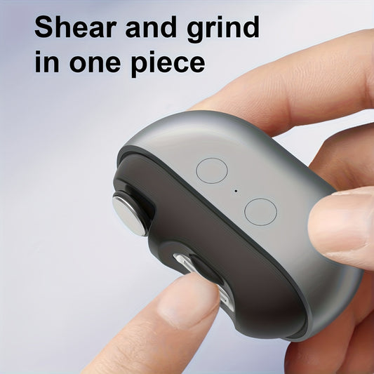 Nail Clipper Smart Electric Built-In Light USB Rechargeable