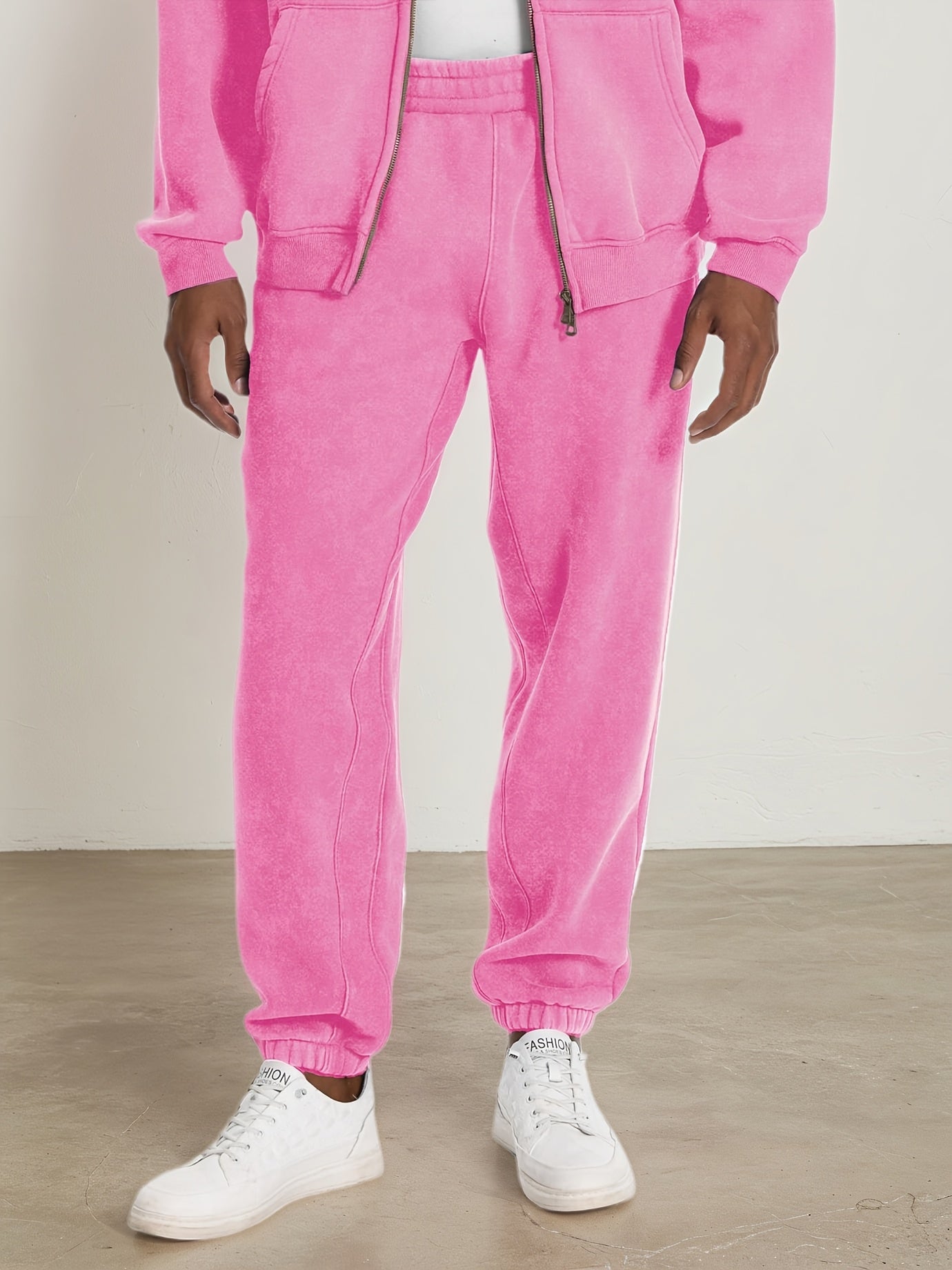 FAIABLE Sweatpants With Pockets, Cotton Blend Regular Fit