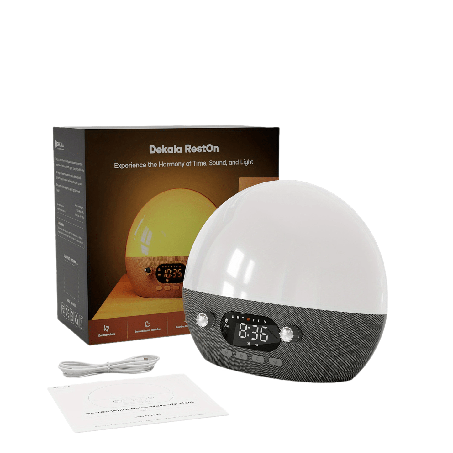 DEKALA Sunrise Alarm Clock With Smart App Control Wireless