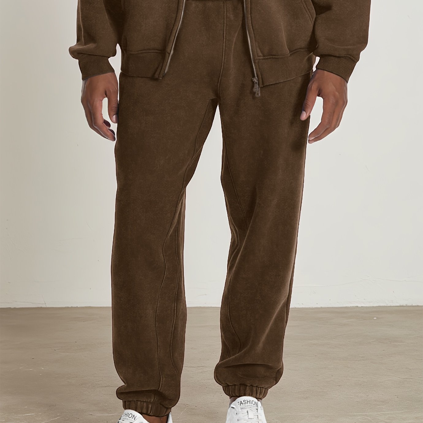 FAIABLE Sweatpants With Pockets, Cotton Blend Regular Fit