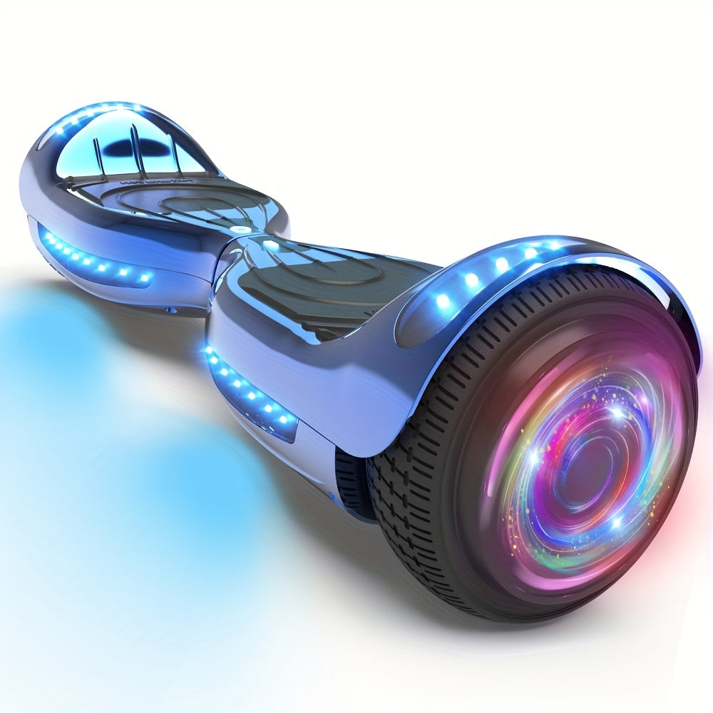 Scooter, Hoverboard 6.5 Inch with LED Lights, Self-Balancing Wheels, Electric Scooter