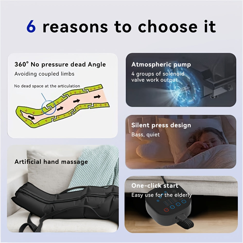 Leg Massager With Air Circulation Massage Ten Modes