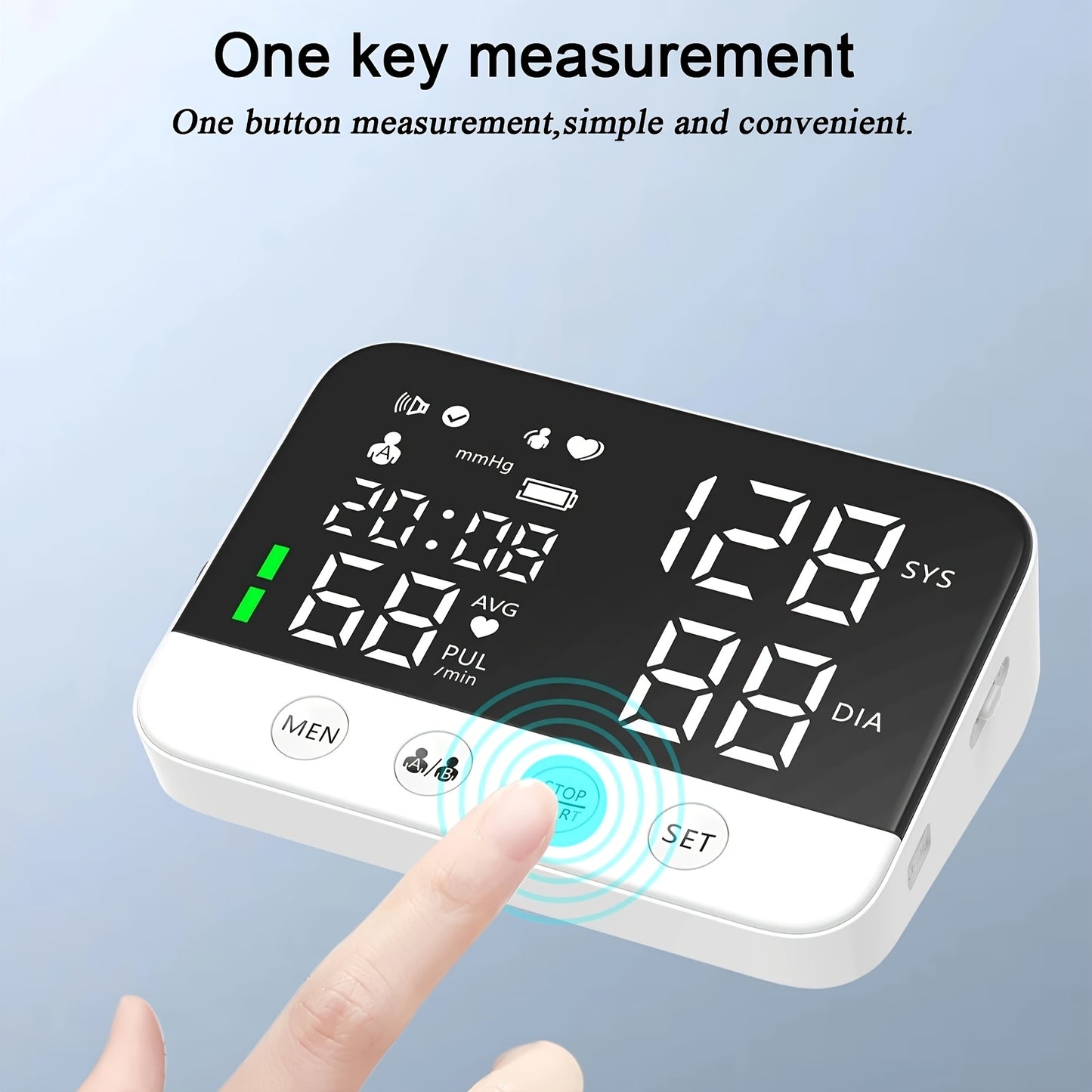 Chang Kun Digital Blood Pressure Monitor With Voice Guidance
