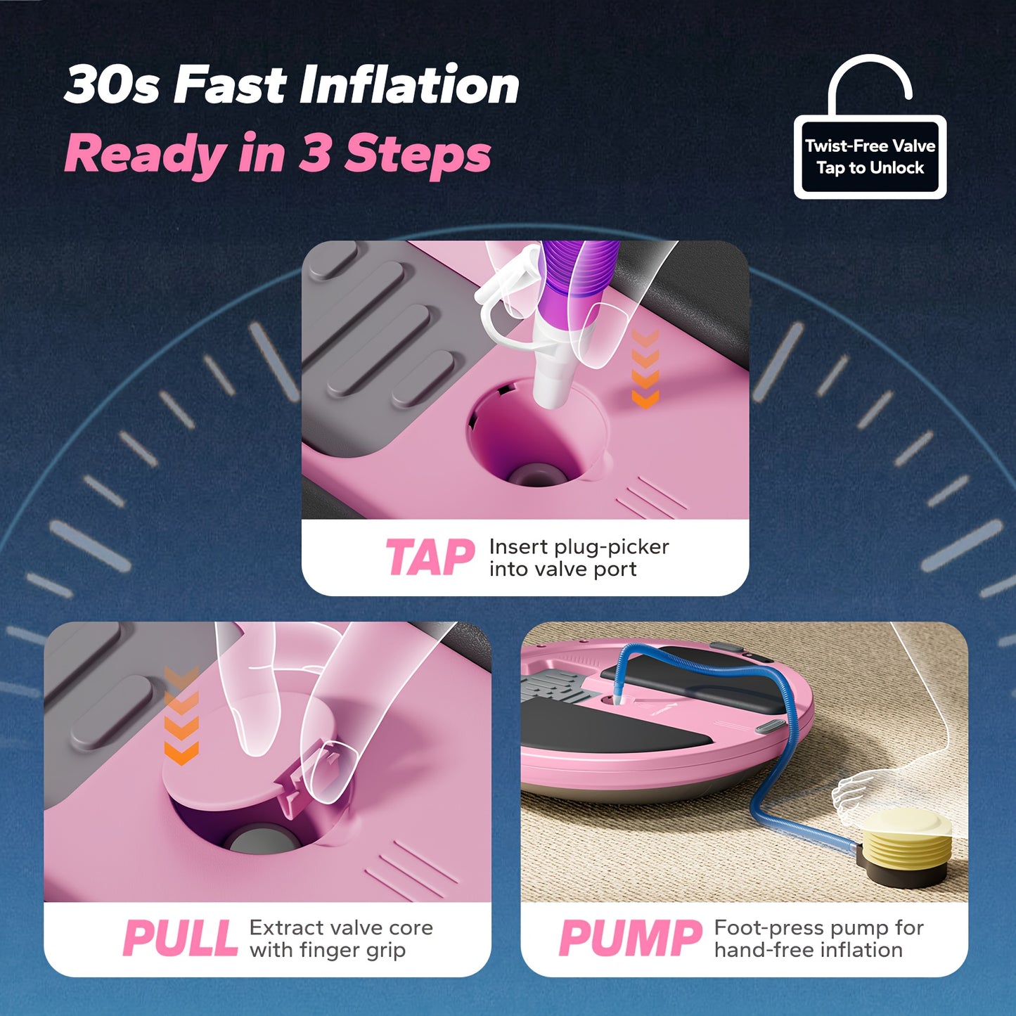 MERACH Bosu Ball, Yoga Balance Ball, Foot Balance Ball Training Pilates, Thickened Yoga ball, Core Fitness Equipment, Balance Trainer, Core Workout, Portable Fitness, Compact Exercise Tool, Sturdy Workout Gear, Nonslip Surfac