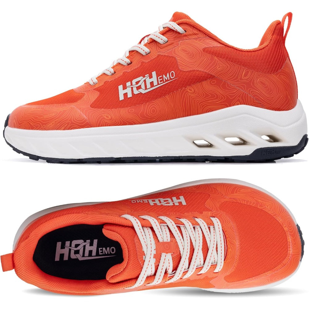 Sneakers Wide-Toe Box Platform Shoes Breathable Mesh Upper Lightweight