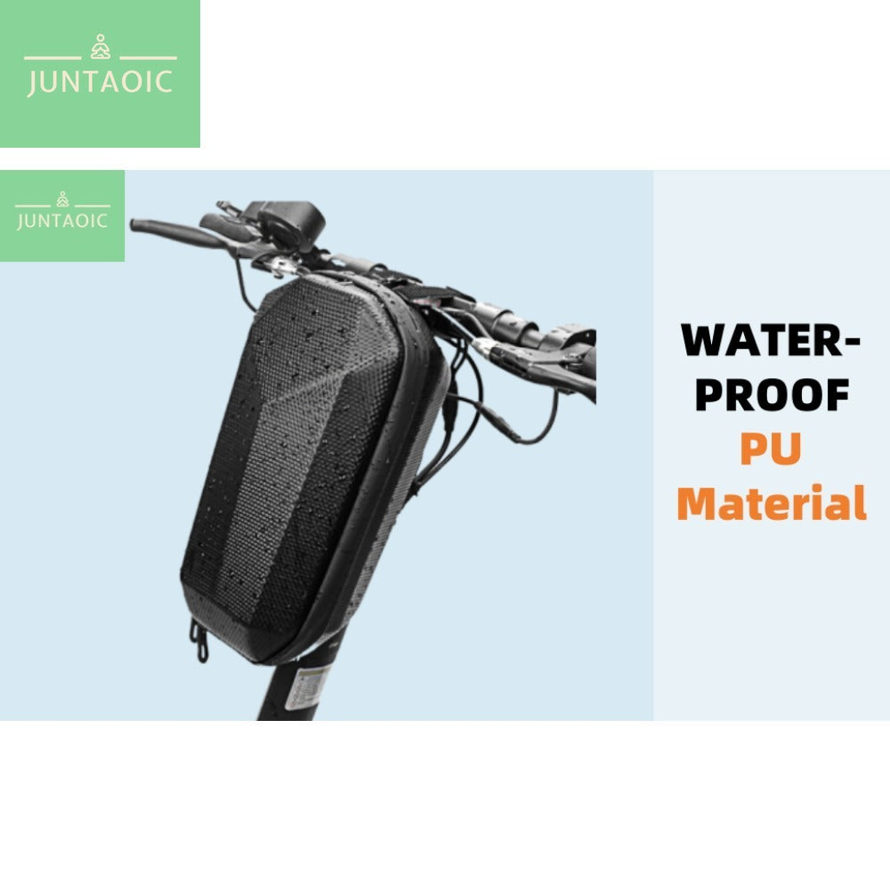 JUNTAOIC Electric Vehicle Handlebar Bag, Large-Capacity Waterproof