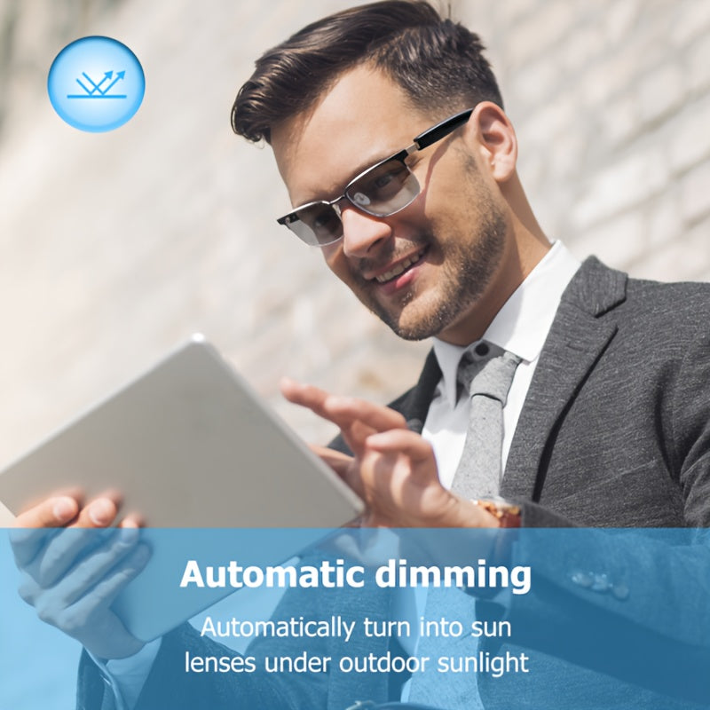 Smart Glasses Automatic Color Changing Lenses With Dimming