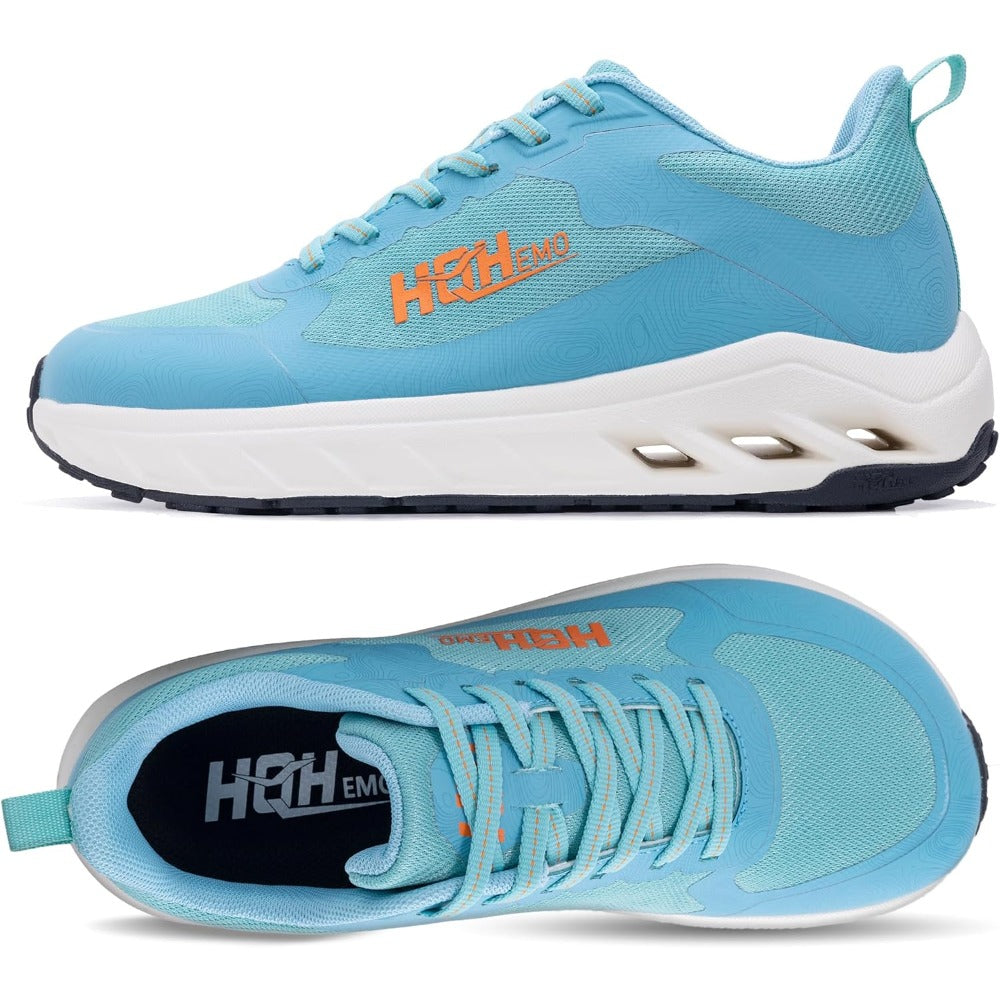Sneakers Wide-Toe Box Platform Shoes Breathable Mesh Upper Lightweight
