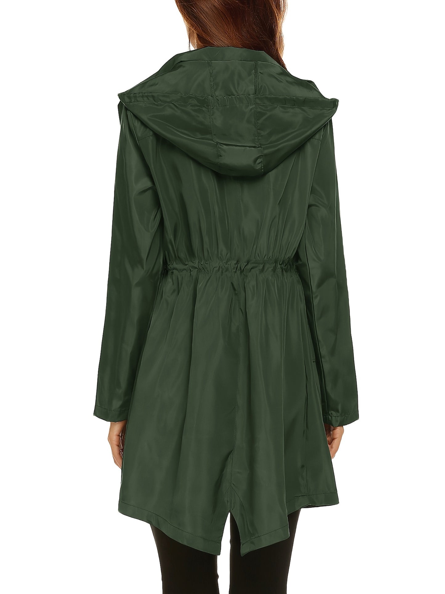 KTILG Raincoat Waterproof Lightweight Hooded Outerwear