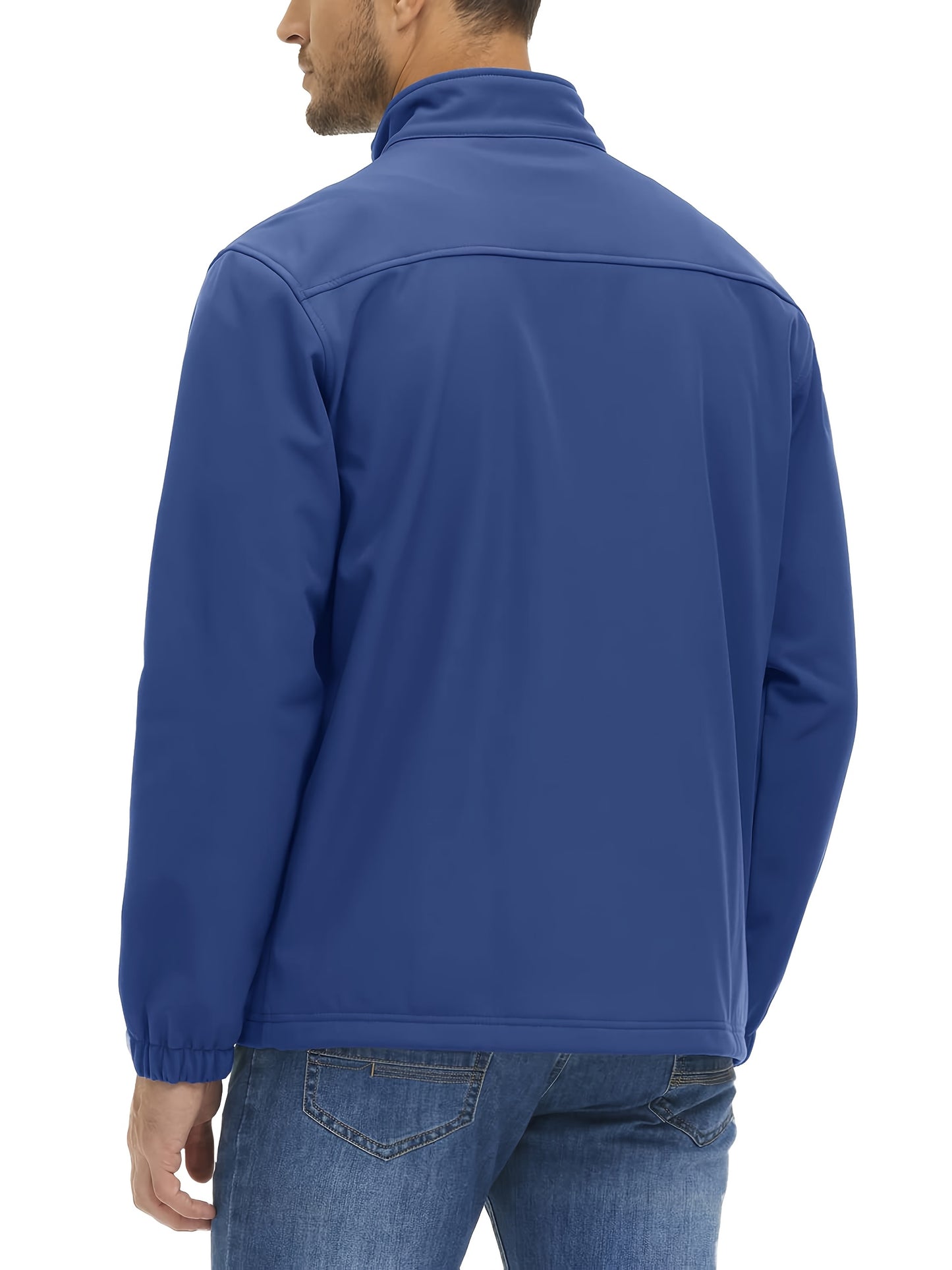 MAGNIVIT Men's Winter Softshell Jacket Windproof Lined Fleece