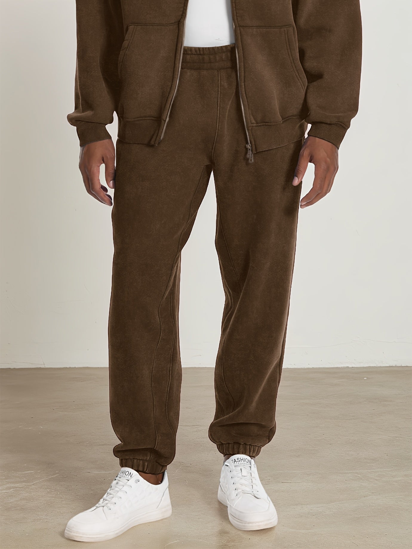 FAIABLE Sweatpants With Pockets, Cotton Blend Regular Fit
