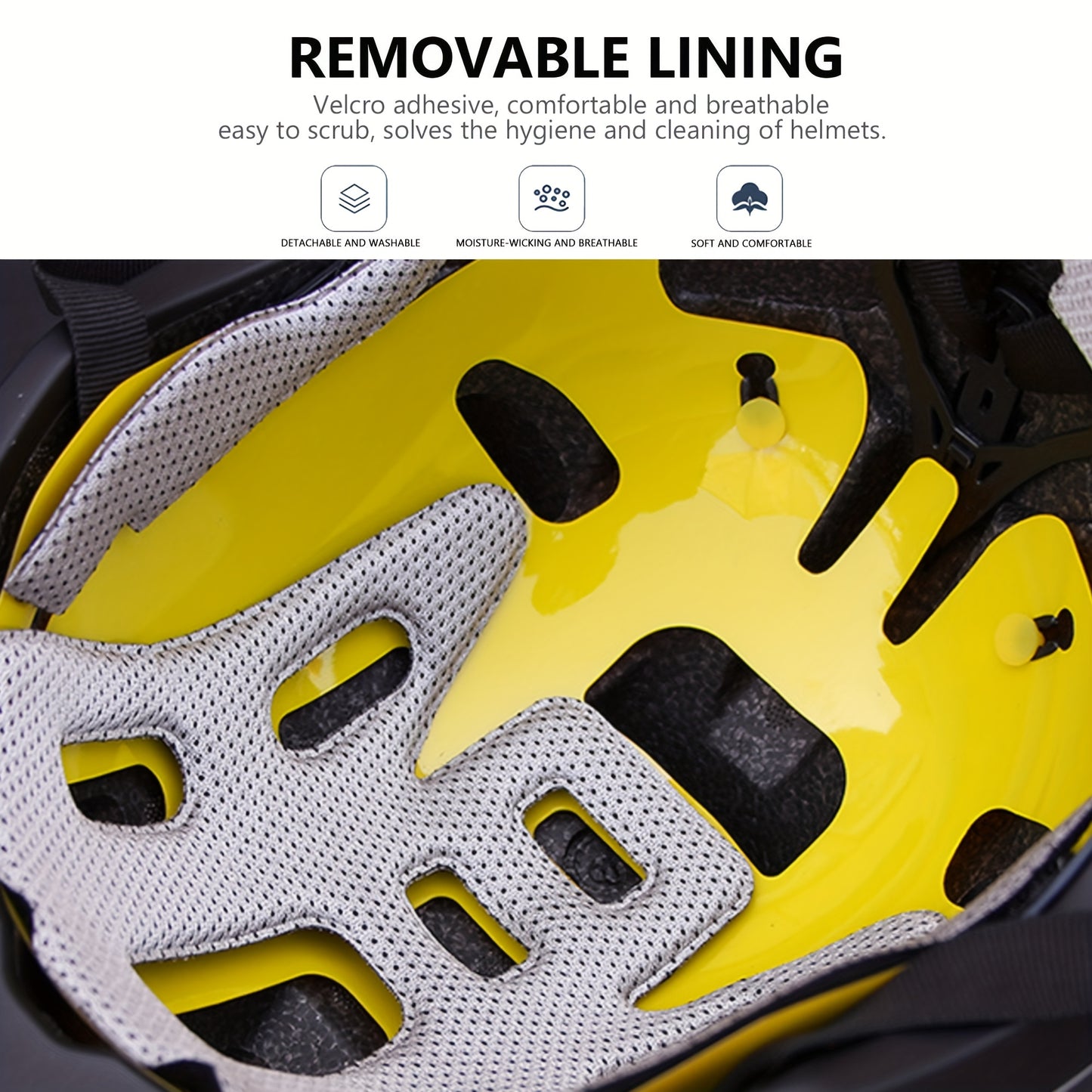 Bike Helmet Men Ultralight Ventilate Adjustable PC Material Fits Head Bicycle Helmet Circumference 22.83-24.02inch Road Cycling Helmet