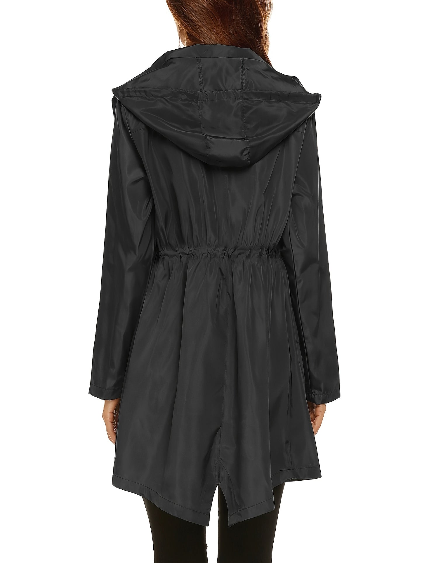 KTILG Raincoat Waterproof Lightweight Hooded Outerwear