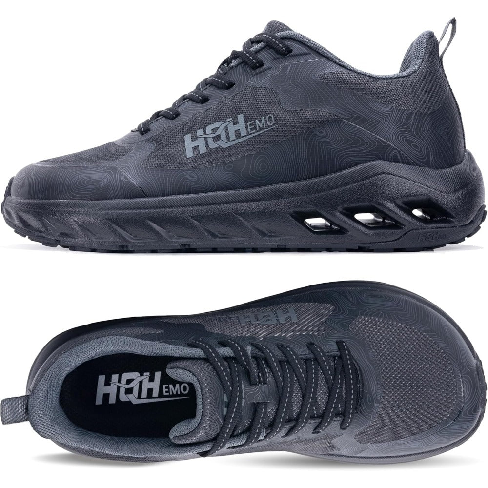 Sneakers Wide-Toe Box Platform Shoes Breathable Mesh Upper Lightweight