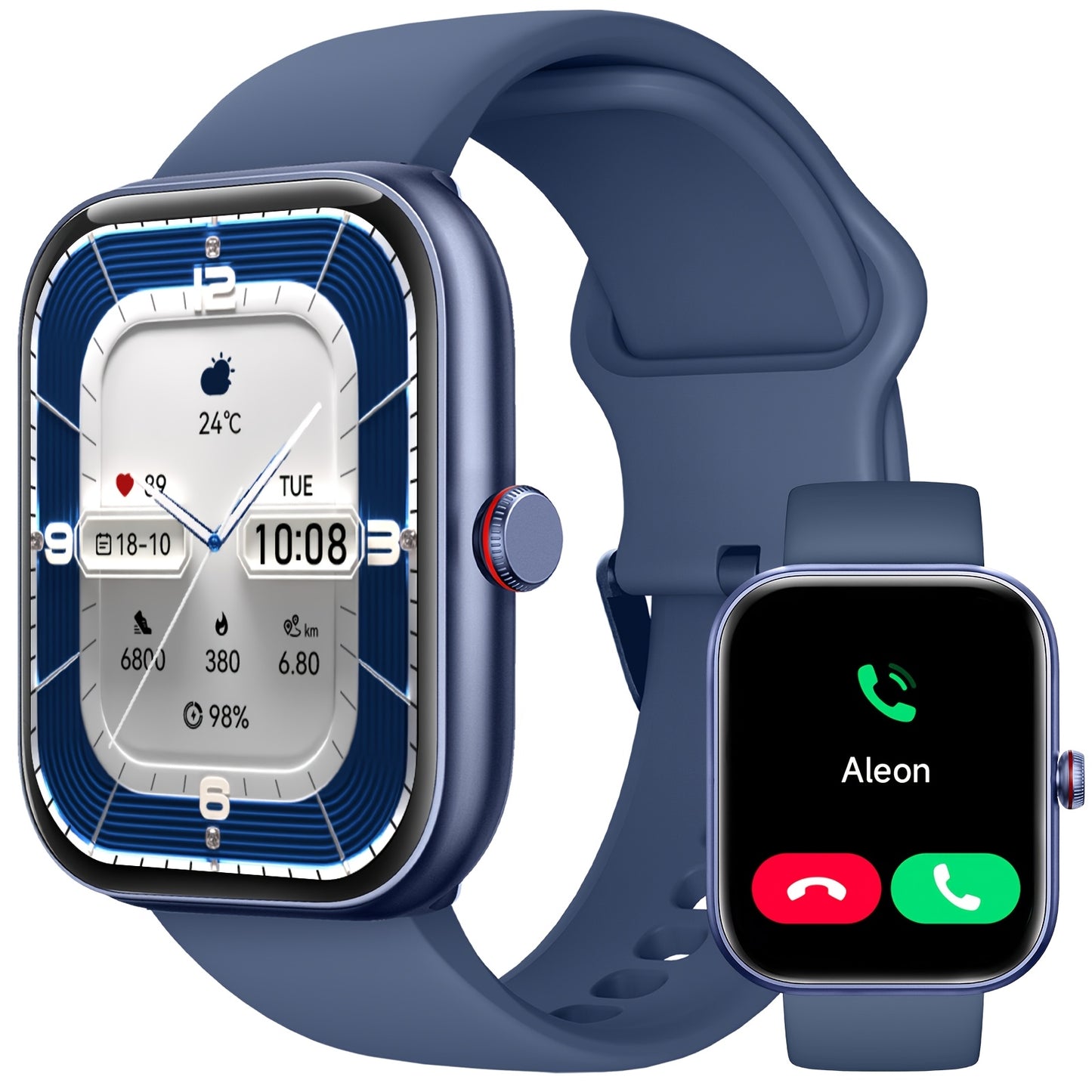 FAWEIO Smartwatch Alexa Built-In Fitness Tracker 100+ Modes