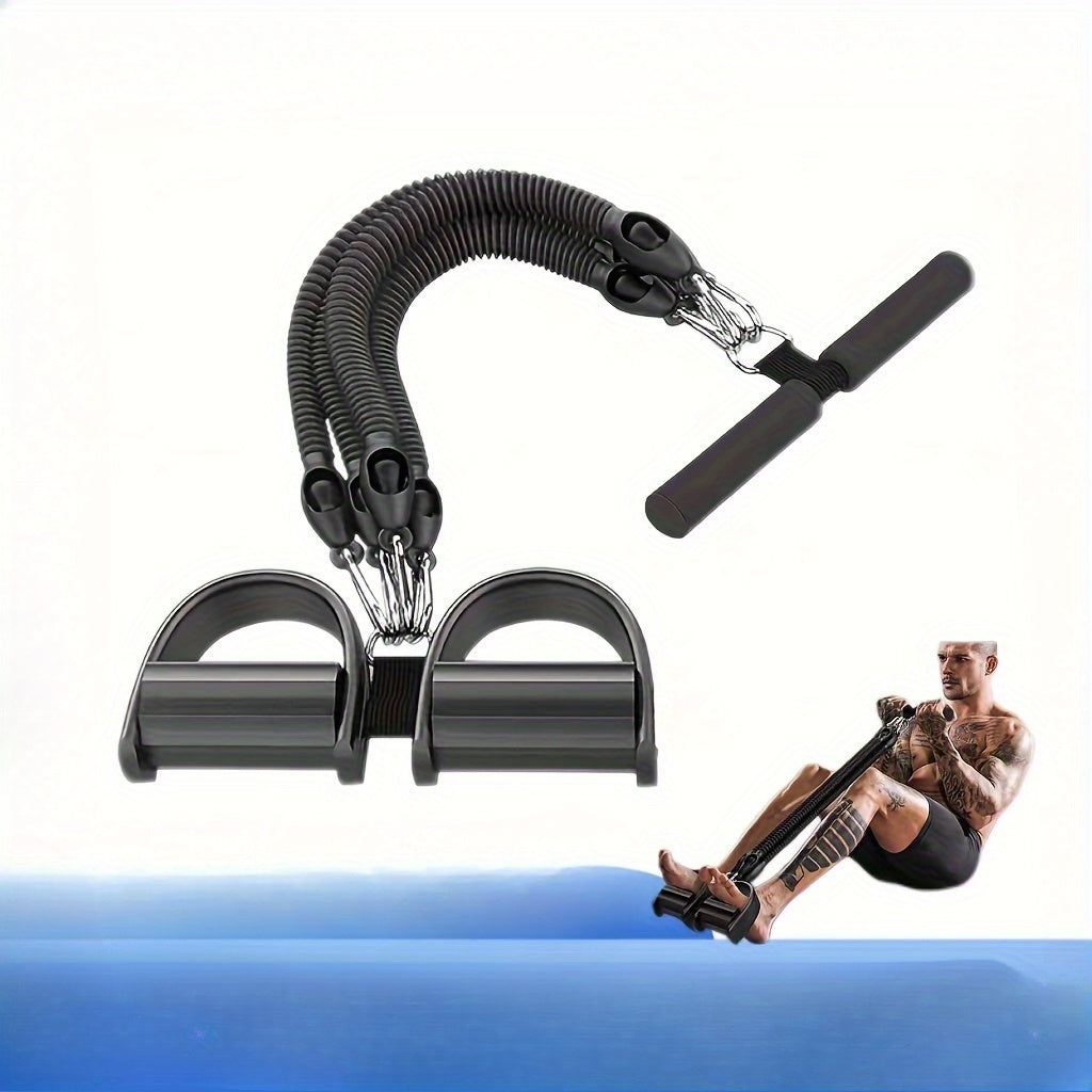 Resistance Rope Adjustable Tension With Pedal And Handle