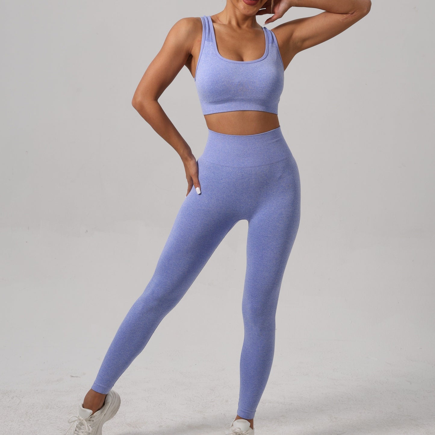 Yoga Sport Leggings Vest Set