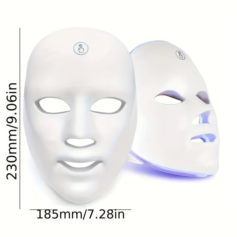 Electric Beauty Facial Mask Device Featuring 7 Color Options for Skin Care