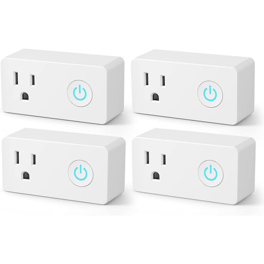 BN-LINK Smart Plug WiFi Bluetooth Remote and Group Control 4-Pack