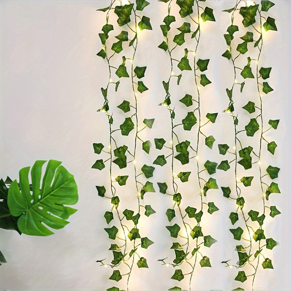 300 LED Fairy Lights with 12 Vines - Ivy LED Curtain Lights for Dorm, Wedding, Party, Wall, Indoor, Outdoor Bedroom Decoration